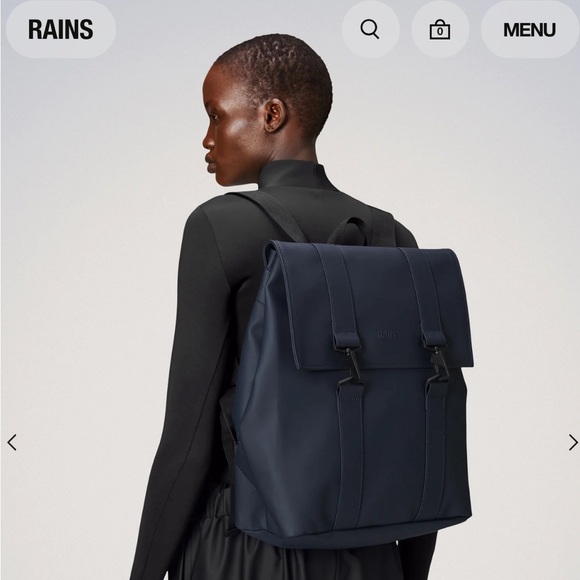 Rains Navy MSN Bag - Picture 7 of 7